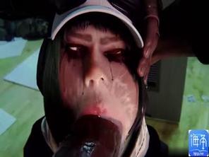  3D超逼真！叛逆学生妹兼职上门服务，深喉口爆射满嘴不停歇！ 